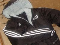 Лот: 1380740. Фото: 3. пуховик зима -adidas 46. Одежда, обувь, галантерея
