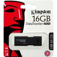 Лот: 3774026. Фото: 3. Флешка USB 16 ГБ Kingston Data... Компьютеры, оргтехника, канцтовары