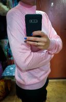 Лот: 18310265. Фото: 2. Кофта трикотаж тёплая розовая. Женская одежда