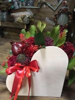 Лот: 12579509. Фото: 3. Композиция Гранатовое Сердце. Сувениры, подарки
