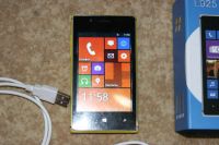 Лот: 4434194. Фото: 2. Nokia Lumia L925 копия (привезен... Смартфоны, связь, навигация