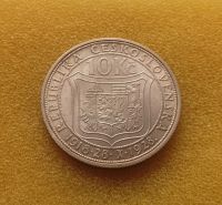 Лот: 12086765. Фото: 2. 10 крон 1928 года. Чехословакия... Монеты