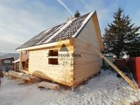 Лот: 16972969. Фото: 10. Дом 6х8 из бруса 150х180 на свайном...