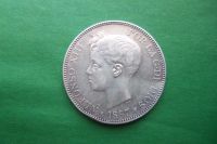 Лот: 17879457. Фото: 2. Испания 5 песет 1897 г. Альфонсо... Монеты