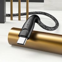 Лот: 22147230. Фото: 3. Кабель USAMS Type-C U41 1m Black. Смартфоны, связь, навигация