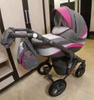 Лот: 15322163. Фото: 2. Коляска 3 в 1 Adamex barletta... Детский транспорт