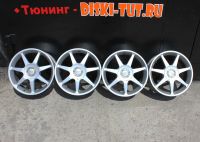 Лот: 3550032. Фото: 2. Диски R17 4x114 и 5x114 DARK. Шины, Диски