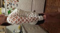 Лот: 5271180. Фото: 3. Кофта сетка. Ручная работа