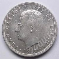 Лот: 201474. Фото: 2. Испания. 5 песет 1980г. Для фанатов... Монеты
