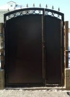 Лот: 16134756. Фото: 5. Калитка с элементами ковки