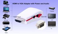 Лот: 12958668. Фото: 2. HDMI M (male) to VGA F (female... Комплектующие