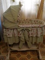 Лот: 11835284. Фото: 2. Люлька - колыбель кроватка для... Детская мебель
