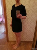 Лот: 9653710. Фото: 2. Черное коктейльное платье. Женская одежда