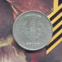 Лот: 5326628. Фото: 2. германия ГДР 1 пфенниг 1948-1950-1960-1980... Монеты
