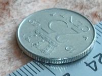 Лот: 10837499. Фото: 3. Монета 25 цент Нидерланды 1969... Коллекционирование, моделизм