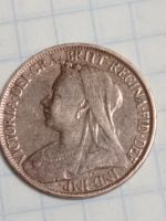 Лот: 18879596. Фото: 2. 1 фартинг 1874,1901 гг. Королева... Монеты