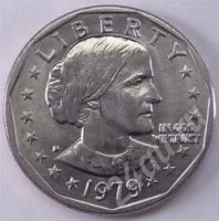 Лот: 272848. Фото: 2. США. 1 доллар 1979г. Лунная космическая... Монеты