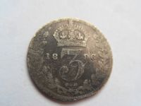 Лот: 16250685. Фото: 2. Великобритания 3 пенса 1896. Серебро. Монеты