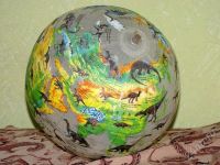 Лот: 510869. Фото: 3. Надувной мяч-глобус "Динозавры... Красноярск