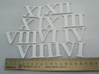 Лот: 19562788. Фото: 3. Цифры для часов из ПВХ 5 мм. Комплект... Домашний быт