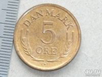 Лот: 9523576. Фото: 6. Монета 5 эри пять оре ери Дания...