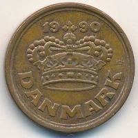Лот: 9690413. Фото: 2. Дания 50 эре 1990 год. Корона... Монеты