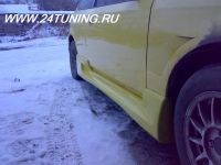 Лот: 5619281. Фото: 2. Бампер, пороги и накладка на Honda... Автохимия, масла, тюнинг