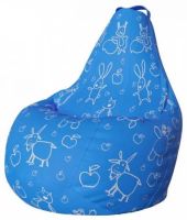 Лот: 19052135. Фото: 2. Смарт Кресло-мешок Маша и медведь... Мягкая мебель