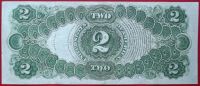 Лот: 4080195. Фото: 2. (№3384) 2 доллара 1917 (САСШ/США... Банкноты