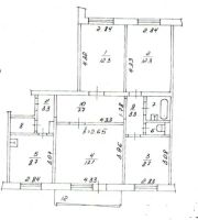 Лот: 11569666. Фото: 2. Продам 4х комн 82 кв м Северный... Продажа