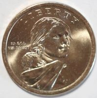 Лот: 11719172. Фото: 2. 1 доллар 2018 год. Индианка (Сакагавея... Монеты
