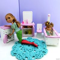 Лот: 13672685. Фото: 5. Мебель для кукол из дерева для...