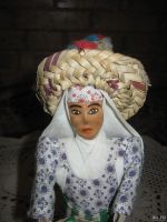 Лот: 14463725. Фото: 3. Винтажная сувенирная кукла в костюме... Красноярск