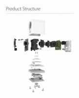 Лот: 10665514. Фото: 2. Xiaomi Isc5 ip-камера WI-FI куб... Оборудование