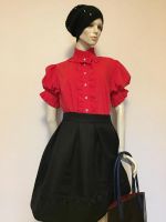 Лот: 10733495. Фото: 8. новая красно-алая блузка/рубашка...