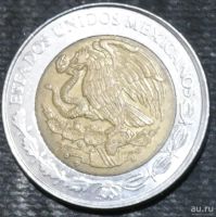 Лот: 13568783. Фото: 2. Экзотика с рубля (17796) Мексика. Монеты