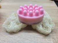 Лот: 21507796. Фото: 2. Массажное мыло ручной работы. Косметика и уход