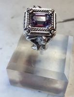 Лот: 14815409. Фото: 2. серебряный перстень с русалками... Ювелирные изделия, бижутерия, часы