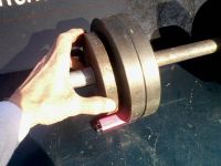 Лот: 7145143. Фото: 4. тяжеленная гантель наборная (больше... Красноярск