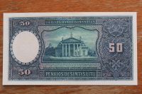 Лот: 22180176. Фото: 2. Литва 50 лит 1928 года. Водяные... Банкноты