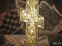 Лот: 10017223. Фото: 4. Большой старинный крест с эмалями. Красноярск