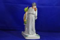 Лот: 23955461. Фото: 4. Фарфоровая статуэтка Дьяк и Солоха... Красноярск