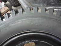 Лот: 10099671. Фото: 4. Шина зима 6.45/80 диск 4/100/14. Красноярск