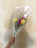 Лот: 7012512. Фото: 2. букет из 5 тюльпанов конфет рафаэлло. Цветы, букеты