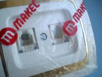 Лот: 4772165. Фото: 5. 🔲🔲 Розетка Makel с/у для двух...