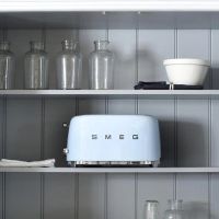 Лот: 24941544. Фото: 6. Тостер на 4 ломтика Smeg 50’s...