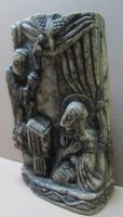 Лот: 17457125. Фото: 2. Скульптура из мрамора "Благовещение... Скульптура, резьба