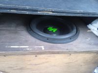 Лот: 21247785. Фото: 2. Сабвуфер и усилитель. Автозвук