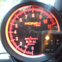 Лот: 5883832. Фото: 3. Тахометр MONZA. Авто, мото, водный транспорт