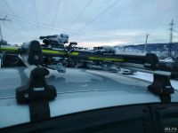 Лот: 12963704. Фото: 2. Крепление для лыж/сноубордов Thule... Оснащение, оборудование, аксессуары